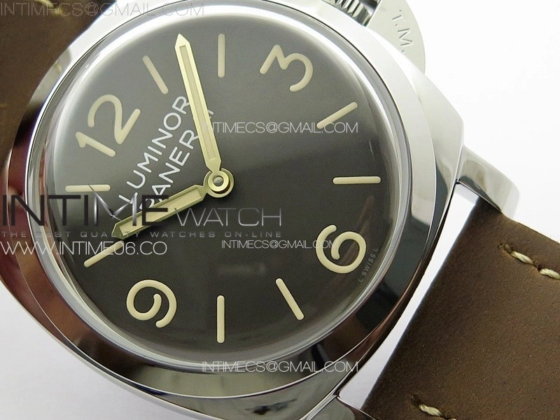 PAM663 HWF 1:1 Best Edition on Brown Leather Strap P.3000 Super Clone